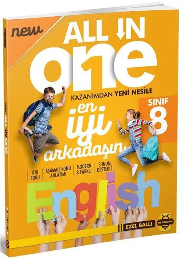 New All In One English 8. Sınıf Arı Yayınları
