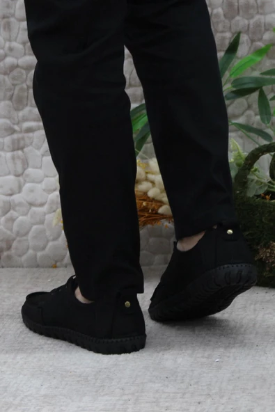 Bulldozer 241052 Nubuk Rahat Yumuşak Hakiki Deri Erkek Ayakkabı - Resim 4