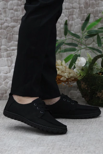 Bulldozer 241052 Nubuk Rahat Yumuşak Hakiki Deri Erkek Ayakkabı ürün görseli