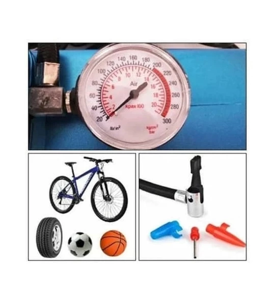 220 Volt-12 Volt 250 Psi Geniş Uygulama Yelpazesi Kompresör Lastik Hava Şişirme Oto Pompası - 5