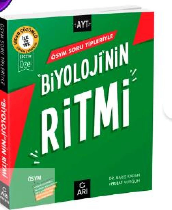 ARI AYT BİYOLOJİNİN RİTMİ SORU BANKASI