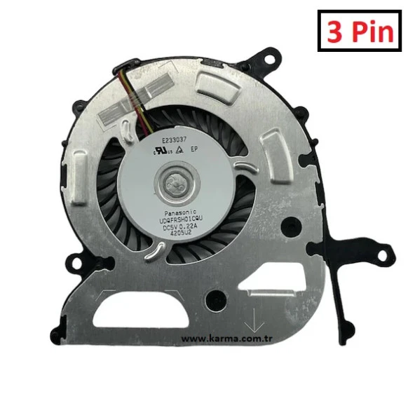 Sony Vaio SVF13N Serisi, SVF13N12SGS, SVF13N12STB, SVF13N12STS, ... vb Notebook Fan
