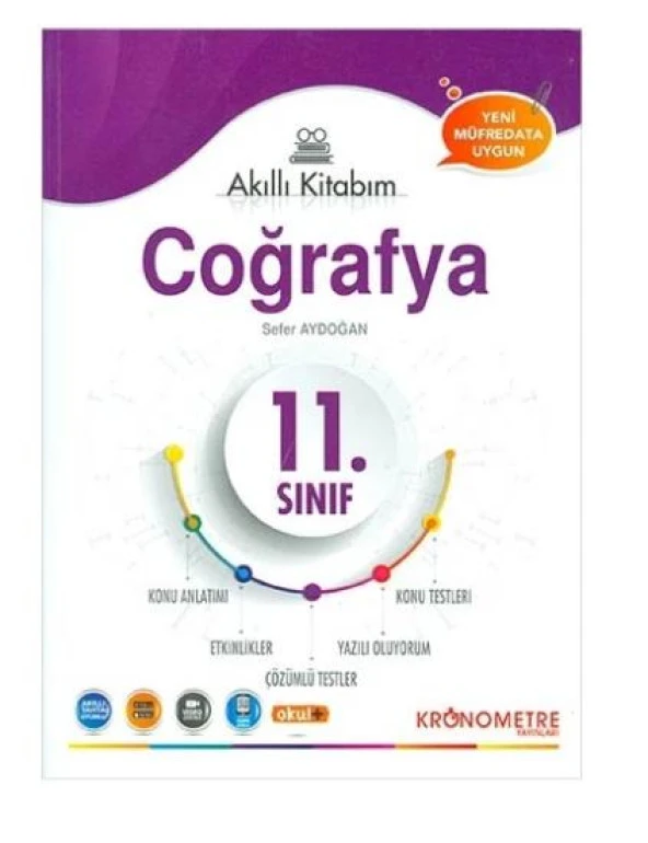 KRONOMETRE 11.SINIF COĞRAFYA AKILLI KİTABIM