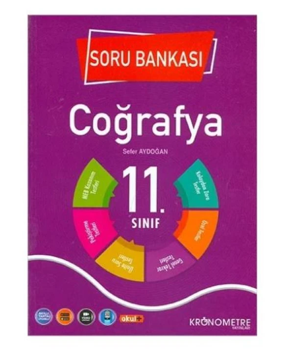 KRONOMETRE 11.SINIF COĞRAFYA SORU BANKASI