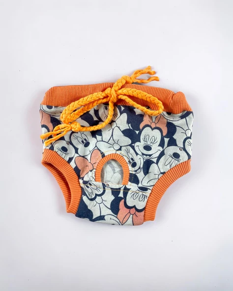 Cute Mickey Kemique's Secret Köpek İç Çamaşırı Regl Külot Don - 2