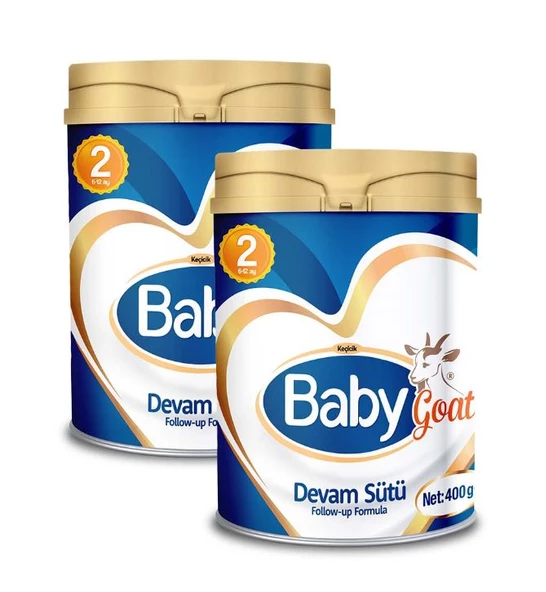 Baby Goat 2 Keçi Sütü Maması 400gr 2 Adet