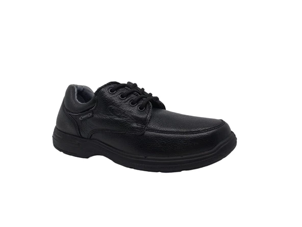 Scooter M3080FS Erkek Siyah Bağcıklı Hakiki Deri Su Geçirmez Ayakkabı - Resim 2