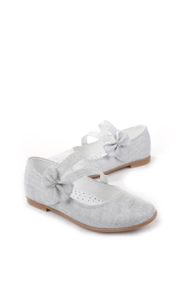 Walkenzo 3735 Kız Çocuk Taşlı Balerin Babet Ayakkabı - Resim 2