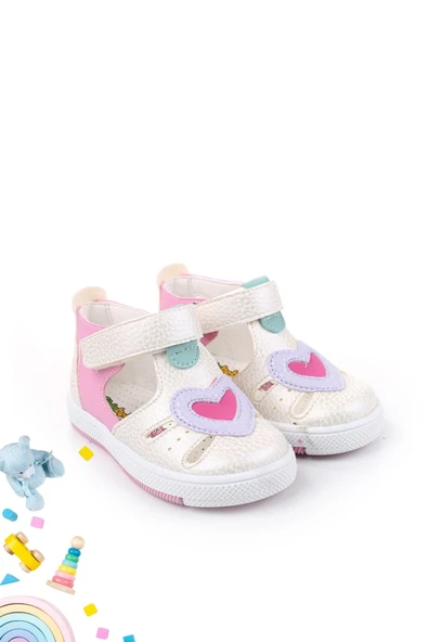 Şirin Bebe 3719 Ortopedik Kız Bebek İlk Adım Ayakkabısı ürün görseli 1