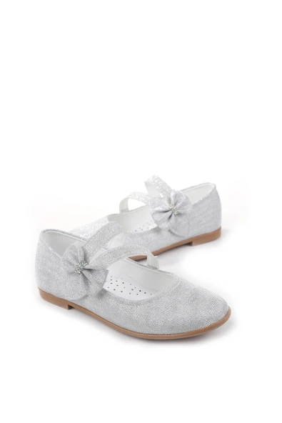 Walkenzo 3735 Kız Çocuk Taşlı Balerin Babet Ayakkabı - Resim 2