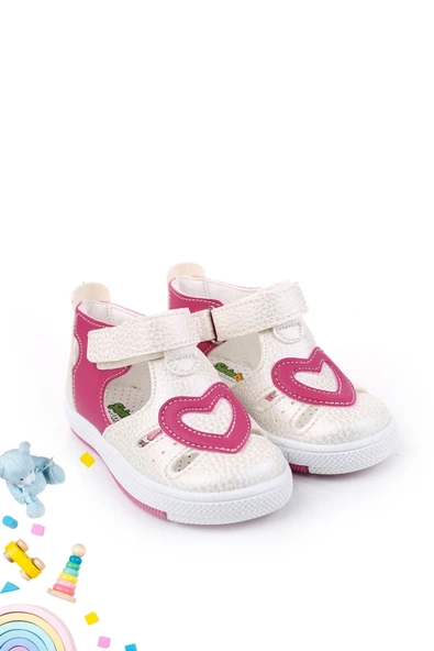 Şirin Bebe 3719 Ortopedik Kız Bebek İlk Adım Ayakkabısı - Resim 3