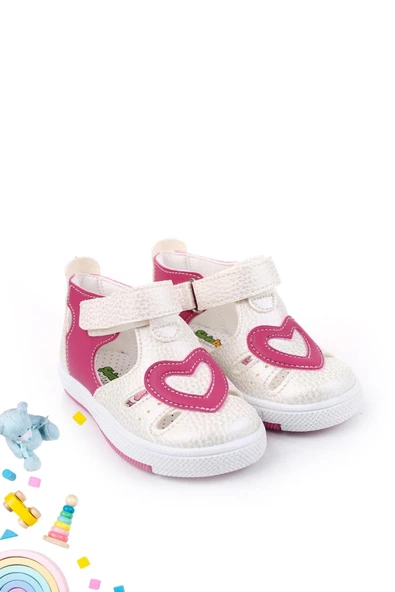 Şirin Bebe 3719 Ortopedik Kız Bebek İlk Adım Ayakkabısı - 3