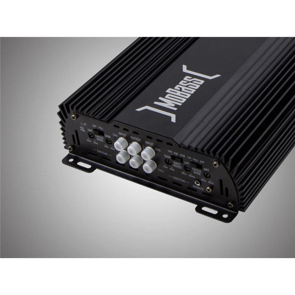 Mobass Oto Anfi 2400w 4 Kanal Bass Kontrollü Mb-600.4 - 4
