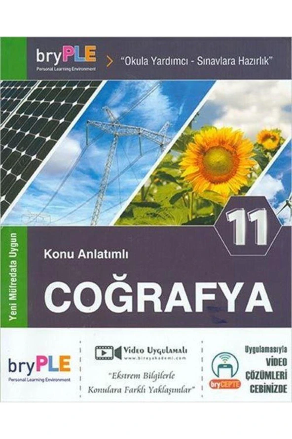 BİREY PLE 11. SINIF COĞRAFYA KONU ANLATIM