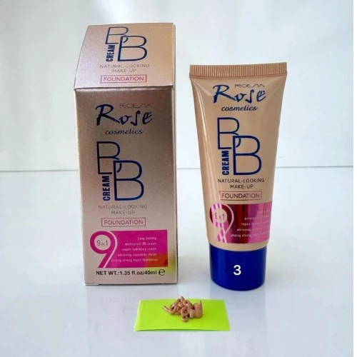 Roesia Rose Cosmetics  Krem Fondöten No:3 YENİ
