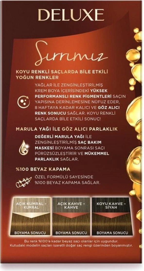 Palette Deluxe Yoğun Renkler 9-50 Altın Parıltılı Bal Saç Boyası - Resim 3