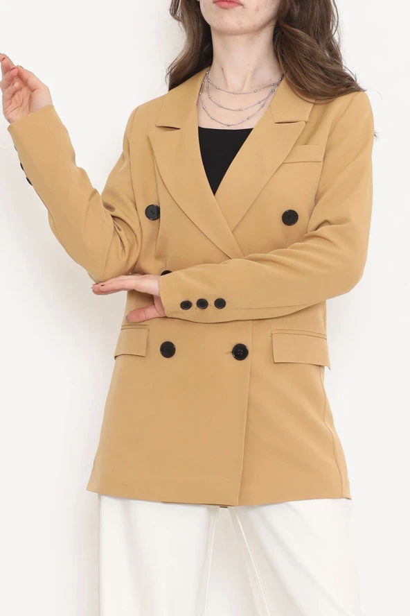 Blazer Ceket Sütlükahve - 80027.683. - 3