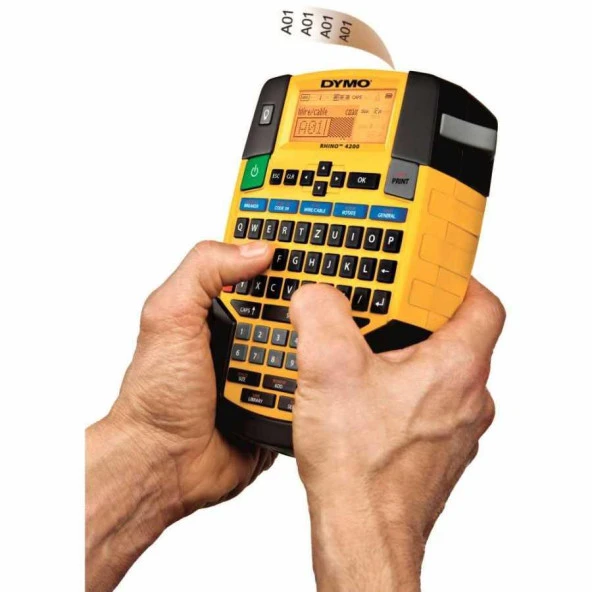 DYMO RhinoPRO 4200 Taşınabilir Endüstriyel Etiketleme Makinesi - 2