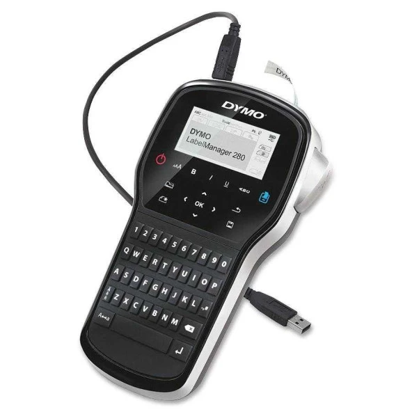 Dymo Kişisel Etiket Makinesi Label Maneger Taşınabilir Etiket Makinesi Bilgisayar Bağlantılı