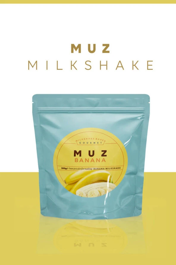 Milesia Muz Milkshake Base 500gr