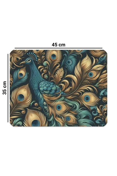 Valerine Life Kahve Makinesi Matı Su Geçirmez Kaymaz Yıkanabilir Çaycı, Çay Espresso Makinesi Pad 35x45cm 27240109 - 4