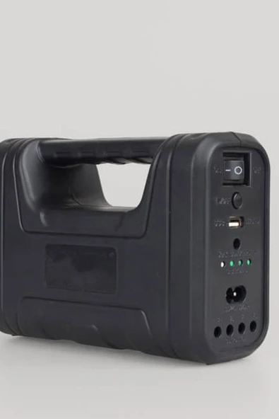 Güneş Panelli Solar Aydınlatma – Taşınabilir Güneş Enerjili Işık ve Şarj Ünitesi, Çok Fonksiyonlu - 8