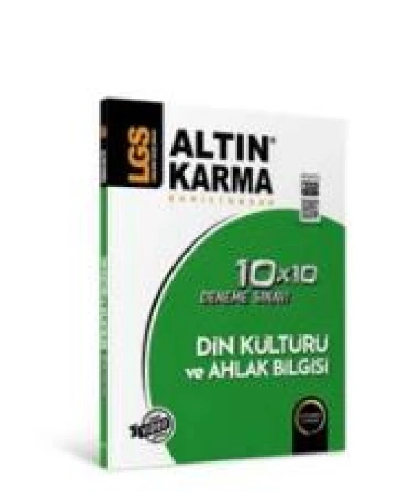 ALTINKARMA LGS DİN KÜLTÜRÜ 10x10 DENEME