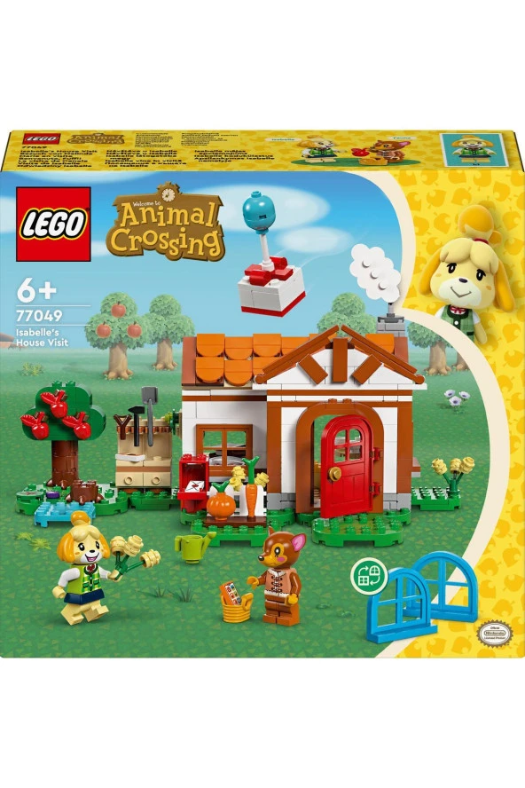 LEGO ® Animal Crossing™ Isabelle Ev Ziyaretinde 77049 - 6 Yaş ve Üzeri İçin Yapım Seti (389 Parça)