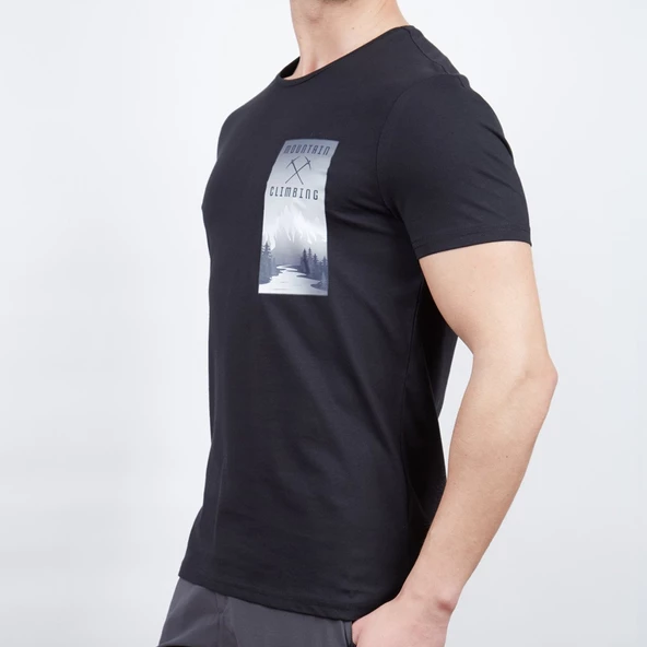 Alpinist Lex Erkek T-Shirt Siyah - 2