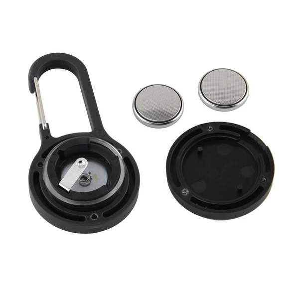 Panther Karabinalı Anahtarlık El Feneri Siyah - Resim 4