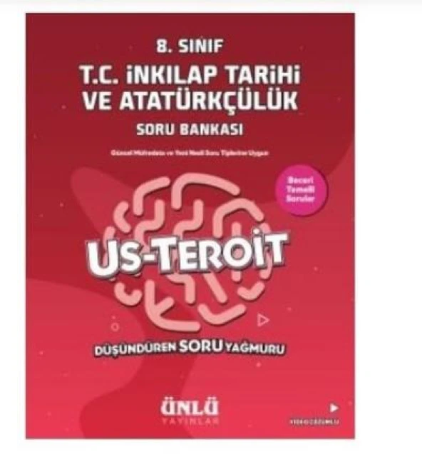 ÜNLÜ 8.SINIF İNKILAP US-TEROİT SORU BANKASI