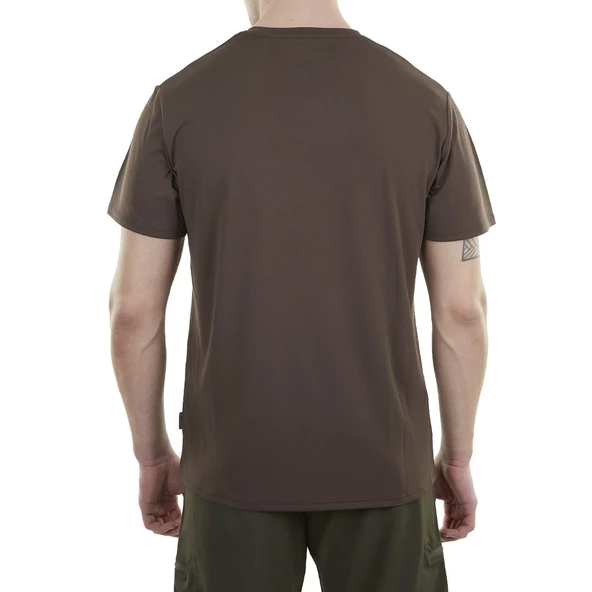 Alpinist Baseline Ultra Dry Erkek T-Shirt Kahve - 3