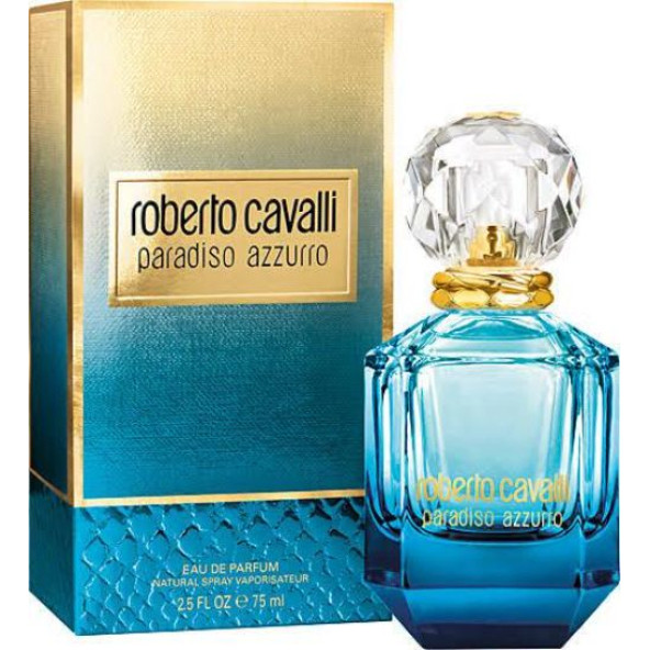 Roberto Cavalli Paradiso Azzurro EDP 75 ml Kadın Parfüm ürün görseli 1