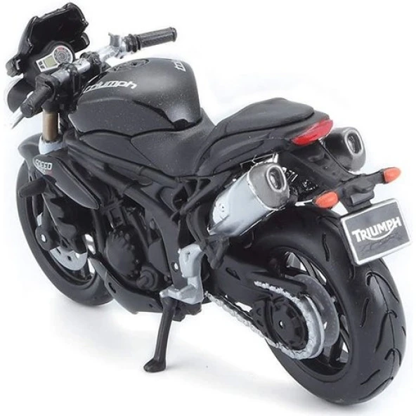 Sunman Triumph Speed Triple 2011 Model Motosiklet 1:18 - Resim 2