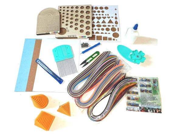 Hayal Profesyonel Quilling Seti - Set No:8 (yeni ürün seti ) - 3