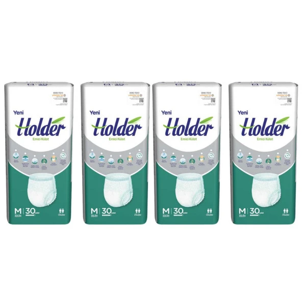 Holder Emici Medium Orta 120 Adet Külot Hasta Bezi