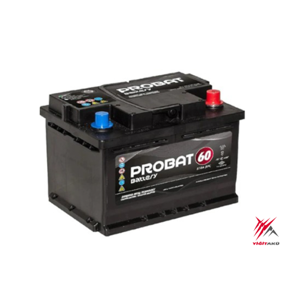YİĞİT AKÜ PROBAT 12 V 60 AH 510A(EN) - 1
