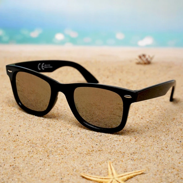 Di Caprio DC18196A Gri Aynalı Kare Model Unisex Güneş Gözlüğü - 4