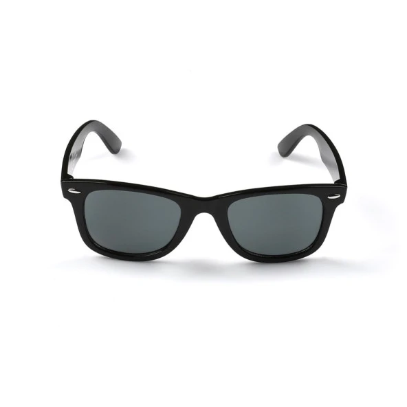 Di Caprio DC18196P Parlak Siyah Kare Model Unisex Güneş Gözlüğü - 2