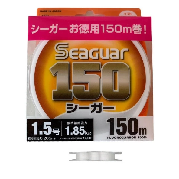 Seaguar 150 %100 Fluoro Carbon Misina 150mt 0.205mm