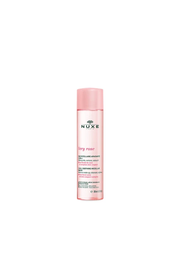 NUXE VERY ROSE 3 İN 1 SOOTHİNG MİCELLAR WATER TEMİZLEYİCİ MİSEL SU 200 ML