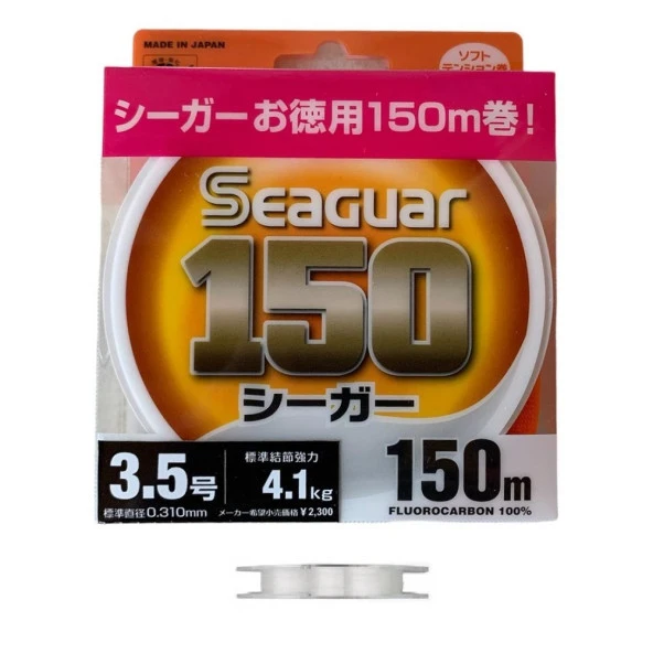 Seaguar 150 0.31mm %100 Fluoro Carbon Misina 150mt