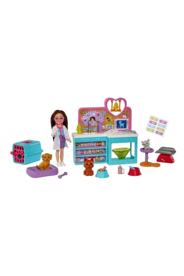 Mattel Chelsea Meslekler Öğreniyor Veteriner HGT12