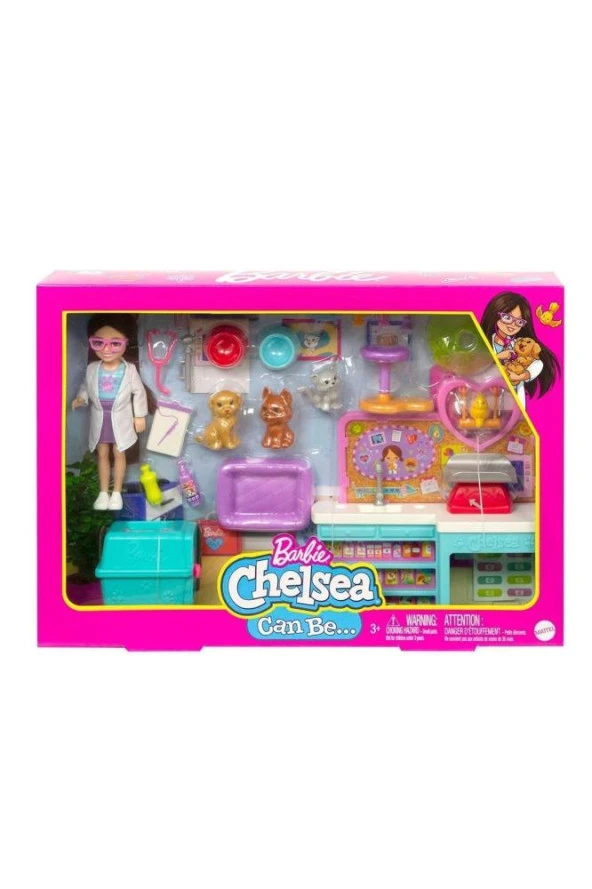 Mattel Chelsea Meslekler Öğreniyor Veteriner HGT12 - 6