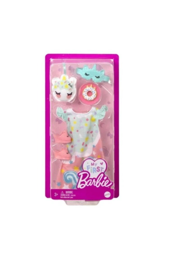 Mattel İlk Barbie Bebeğim Kıyafet Koleksiyon HMM55