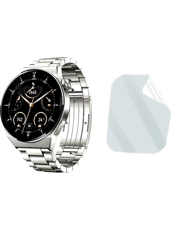 Huawei Watch GT3 Pro Saat Uyumlu Uv Nano Kırılmaz Cam Ekran Koruyucu Film 8684609287639