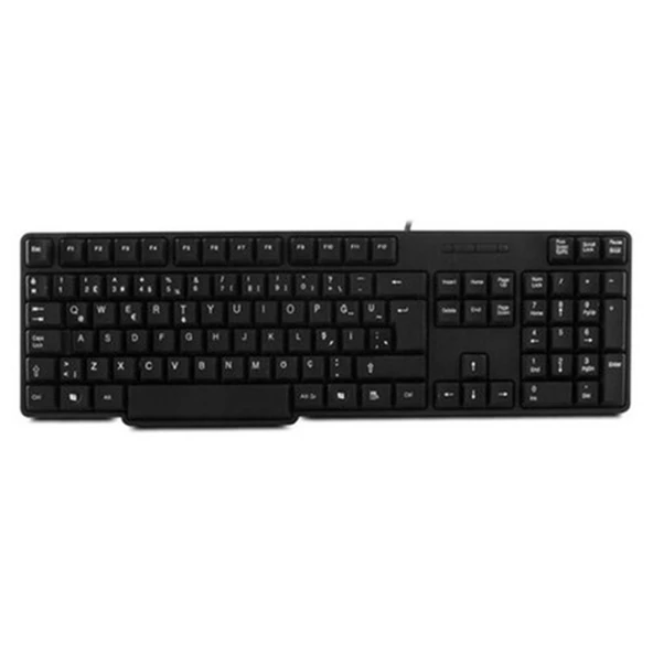 Everest KB-517U Siyah Kablolu Standart Klavye