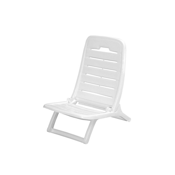 Tempo Beyaz Katlanır Plaj Sandalyesi - GF170