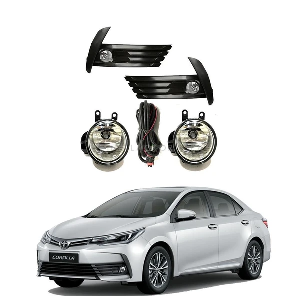 Space Toyota corolla sis lambası farı ve panjur seti 2016 - 2017 - 2018