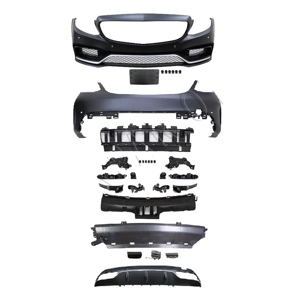 AUTOGP Mercedes w205 c63 amg body kit tampon seti komple 2014 / 2018 - 3
